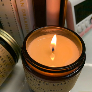 Vela Aromática <span class=keywords><strong>de</strong></span> Lujo al <span class=keywords><strong>por</strong></span> <span class=keywords><strong>Mayor</strong></span> Color Ámbar para Regalos Románticos <span class=keywords><strong>de</strong></span> Cumpleaños, Cera <span class=keywords><strong>de</strong></span> Soja <span class=keywords><strong>de</strong></span> Larga Duración sin Humo en Recipiente <span class=keywords><strong>de</strong></span> Vidrio - Product Image 5