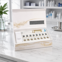 Boîte rigide de haute qualité avec fermeture magnétique et protection UV pour kit de stylos cosmétiques avec logo personnalisé