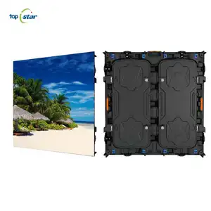 New Arrivals Advertising Front Service 500*1000 Panel LED Video Wall P3.91 Outdoor Rental Led Screen With Popular Price