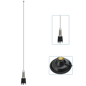 Antena VHF NMO SD-N4 136-174MHz, Antena Móvil para Auto con Varilla de Acero Inoxidable 631 y Soporte Magnético Resistente de 150mm - Product Image 1