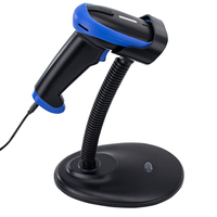 KEFAR-Escáner de código de barras inalámbrico, lector de código de barras de mano, 2D, PDF417, DataMatrix, con receptor USB, S8