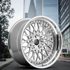 ล้อฟอร์จแบบคลาสสิค 2 ชิ้น รุ่น 305 สีบรอนซ์เงินขัดเงา ขนาด 18-21 นิ้ว 5X112 5X120 สำหรับรถยนต์ - Product Image 5