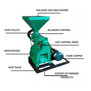 Éplucheur de peau de maïs décortiqueur de maïs éplucheuse de peau de <span class=keywords><strong>blé</strong></span> machine à éplucher entièrement automatique grain de maïs fraiseuse de maïs - Product Image 2