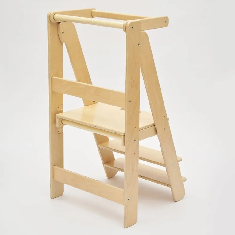 Taburete plegable de aprendizaje para niños, taburete plegable para ayudante de cocina, torre de aprendizaje de seguridad, muebles Montessori, taburete para niños pequeños