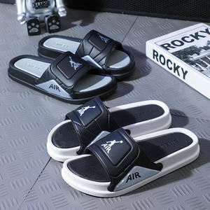 Chaussons d'été légers pour hommes en EVA, <span class=keywords><strong>semelle</strong></span> épaisse, dessus en maille, tendance, pour la maison, la plage, <span class=keywords><strong>semelle</strong></span> souple, chaussons pour couples - Product Image 3