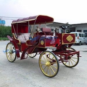 XCEGO Chariot de tourisme électrique rouge pour visites, type calèche, en provenance du Henan, à vendre - Product Image 6