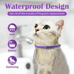 Collier anti-puces, tiques <span class=keywords><strong>et</strong></span> moustiques en silicone solide, classique, réglable, écologique, design foulard, pour chiens <span class=keywords><strong>et</strong></span> chats - Vente en gros usine - Indispensable - Product Image 4