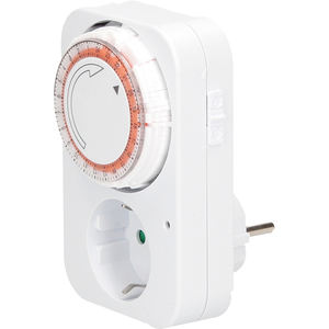 Programmatore temporizzato - timer 24 ore con impostazione di 15 minuti, ideale per controllare dispositivi elettrici - Product Image 1