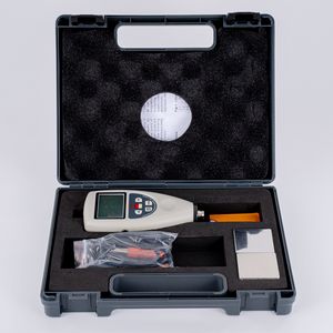 Digital Paint Coating Dicken messgerät <span class=keywords><strong>Feeler</strong></span> Tester Autolack dicken messgerät Metall dicken messung Rot Weiß OEM - Product Image 2