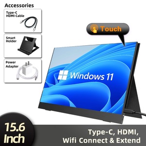 Moniteur portable intelligent IPS 14 pouces 1920*1200p avec écran tactile supplémentaire compatible avec les smartphones, les ordinateurs portables et les ordinateurs - Product Image 5