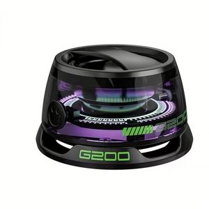 G200 Multifunctional <b>Mini</b> Music <b>Speaker</b> RGB Lighting Magnetic Wireless <b>Speaker</b> Portable Playback Phone Holder Audio Player - Product Image 1