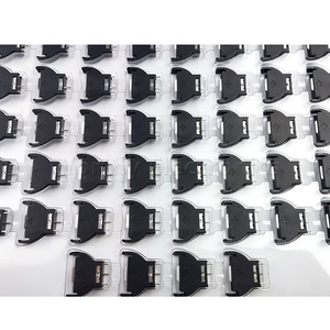 Вертикальный держатель батареи CR2032 CR2025 CH7410-2032LF полукруг батарея таблеточного типа держатель BS-5 DIP-3 BS-2032-5 чехол для аккумулятора - Product Image 5