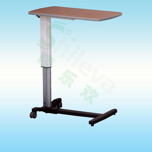 Joyful Abundance Mobile Bedside <b>Table</b> Slv-D4001 Hydraulic Lifting Hospital Nursing <b>Table</b> With <b>Wheels</b> <b>For</b> Patients - Product Image 1