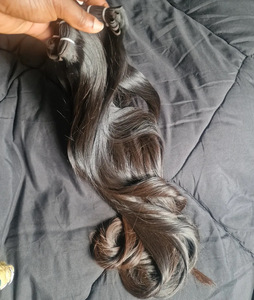 Lots de <span class=keywords><strong>Cheveux</strong></span> Bouclés Birmans Naturels Noirs, <span class=keywords><strong>Cheveux</strong></span> Birmans Bruts Crépus Bouclés, 100% <span class=keywords><strong>Cheveux</strong></span> Humains Vietnamiens Qualité Double Drawn - Product Image 5