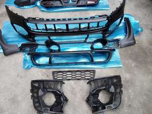 Rejilla de parachoques delantero para coche, Kit de carrocería de parte trasera, conjunto de cuerpo completo, actualización Facelift, JCW, Facelift modificado para <span class=keywords><strong>MINI</strong></span> <span class=keywords><strong>Cooper</strong></span> S F55 F56 - Product Image 4