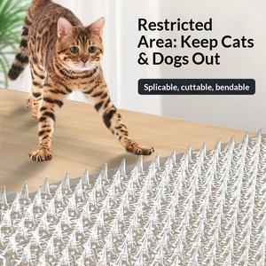 Protection <span class=keywords><strong>anti</strong></span>-rayures, <span class=keywords><strong>anti</strong></span>-escalade, griffes douces, protection <span class=keywords><strong>anti</strong></span>-piqûres de chat, <span class=keywords><strong>tapis</strong></span> de protection pour la maison, artefact d'entraînement pour chat, polyéthylène multi-tailles - Product Image 3
