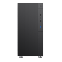Grosir SAMA Casing PC logam Casing komputer kantor Mid Tower PC kabinet Atx Case