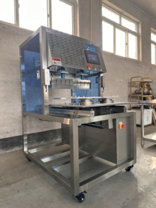 Máquina de Corte Ultrasónico de Alta Frecuencia Controlada por PLC, Competitiva, para Pasteles de Queso, Pan, Bocadillos, Productos Lácteos y Panadería - Product Image 3