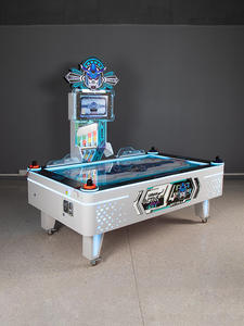 Heavy Duty Commercial Air Hockey <strong>Table</strong> with Digital Scoreboard and Pucks for Arcade Game Centers - Product Image 4