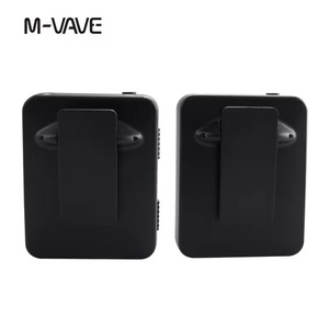 M-VAVE เครื่องรับส่งสัญญาณเสียงไร้สายแบบคู่ ดีไซน์แบบคลิปออนพลาสติกสีดำ - Product Image 1