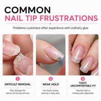 Colle à ongles 10g 5s à séchage rapide, inodore, forte adhérence, à appliquer au pinceau, pour faux ongles et capsules d'ongles – Fournisseur en gros 2026