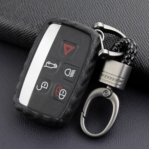 Portachiavi in fibra di carbonio custodia chiave auto remota per <span class=keywords><strong>Land</strong></span> <span class=keywords><strong>Rover</strong></span> Discovery 4 Range <span class=keywords><strong>Rover</strong></span> - Product Image 1