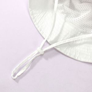 Sombrero de Pescador para Niños 2025, Sombrero de Sol para Bebés de Color Sólido con Lazo, Gorra de Protección Solar para Niños y Niñas con Ala Ancha - Product Image 5