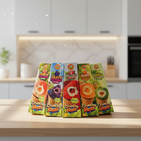 Crème glacée croustillante aux fruits LIKLAK avec une riche saveur de fruits, crème glacée et cornet croustillant aux œufs, goût riche, 115 g par bâtonnet