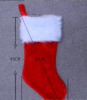 Chapeau de Père Noël des années Offre Spéciale Luxe Enfants Adulte Noir Vert Bleu Rose Rouge Peluche Velours Noël Chapeau de Père Noël