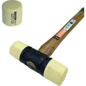 Marteau de machiniste de haute qualité avec tête en PVC remplaçable, manche en bois, poids 450g, pour usage industriel et bricolage - Product Image 2