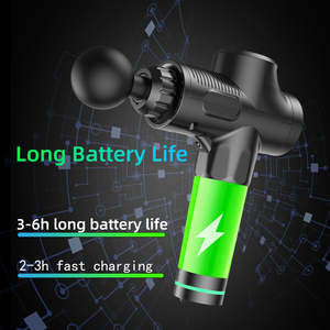 Nuevo diseño, fabricante al por mayor, masajeador, 30 velocidades, percusión de tejido profundo, vibración, pistola de masaje muscular - Product Image 3