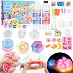 Kit de Fabricación de Squishies de Silicona al por Mayor, Kit de Squishies de Silicona No Tóxica <span class=keywords><strong>para</strong></span> <span class=keywords><strong>Niños</strong></span>, <span class=keywords><strong>Set</strong></span> de <span class=keywords><strong>Manualidades</strong></span> DIY - Product Image 1