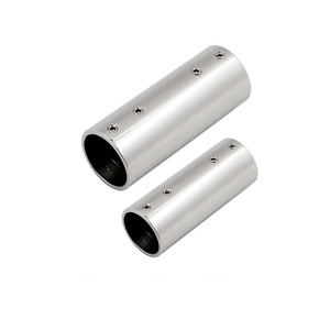 Conector marino de acero inoxidable, junta de tubo recto de 22mm, 25mm, 32mm, pieza de repuesto para reparación de barcos - Product Image 1