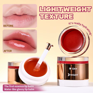 OEM ODM Logo Mignon Portable 2 en 1 <span class=keywords><strong>Rouge</strong></span> <span class=keywords><strong>à</strong></span> <span class=keywords><strong>lèvres</strong></span> Masque pour les <span class=keywords><strong>lèvres</strong></span> Combinaison Soin des <span class=keywords><strong>lèvres</strong></span> jour et nuit Hydratant - Product Image 5