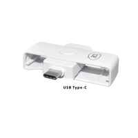 (USB Tipo-C) Lector de Tarjetas Móvil Inteligente OTG PocketMate II ACR39U-NF para Tarjetas de Contacto ISO7816