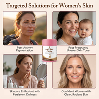 Capsules Chinaherbs Daily Radiance pour un teint uniforme et des taches solaires estompées – Soutien naturel à base de plantes pour la routine de confiance en soi de la peau des femmes