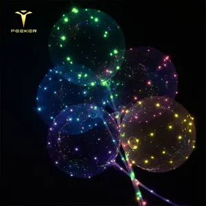 Brighten Up Your Festivities With Colorful Bobo Balloon LED Glow Balloons And String Lights