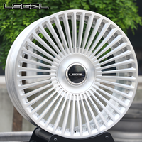 Jantes en alliage d'aluminium forgé LSGZL, multi-rayons, pour voitures de tourisme, 17, 18, 19, 20, 21, 22 pouces, 5x114.3, 5x112, 5x120, jantes de course