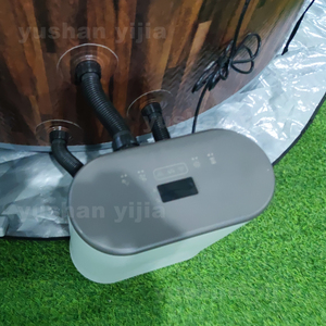 Inflatable ngoài trời xách tay Spa Luxe airjet massage Inflatable bồn tắm Whirlpool bồn tắm nước nóng Spa với 4-6adults - Product Image 4
