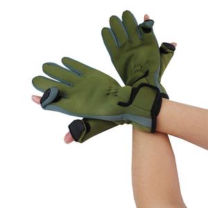 Fourniture d'usine amélioré de haute qualité en néoprène Anti-Slice Index Finger Protector Réglable Gants de pêche à la mouche à doigt unique - Product Image 5