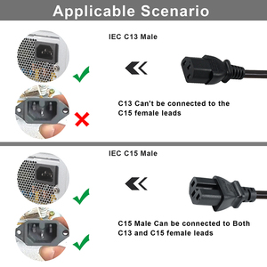 สายไฟ SAA C15 10A 250V สายทองแดงแท้ สำหรับเครื่องใช้ไฟฟ้าแบบ AU เช่น กาต้มน้ำ - Product Image 2