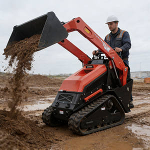 Chargeuse compacte à <span class=keywords><strong>direction</strong></span> par déplacement <span class=keywords><strong>de</strong></span> 200 à 1000 kg pour la maison et la ferme, Chargeuse compacte, Chargeuse pour la maison et la ferme, Chargeuse <span class=keywords><strong>de</strong></span> petite capacité - Product Image 1