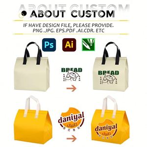 Wholesale Custom Food <b>Boxes</b> Takeaway Packaging with logo Non Woven <b>Insulated</b> Bag Waterproof - Product Image 2