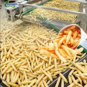 Shepody Linea di Produzione Personalizzata per <span class=keywords><strong>Patatine</strong></span> Fritte in Acciaio Inox 304, Macchine Commerciali per la Preparazione di <span class=keywords><strong>Patatine</strong></span> Fritte - Product Image 3
