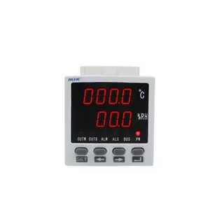 high quality digital panel meter digital thermometer Thermohygrograph temperature and humidity controller