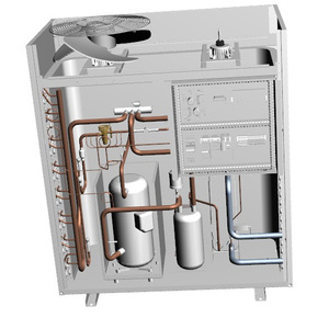 Bomba de Calor de Aire de 36KW para Calefacción y Refrigeración de Hospitales, de Metal, Eléctrica, para Uso Comercial - Product Image 4