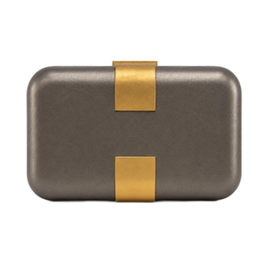 Sac de soirée minimaliste en cuir PU pour femme, pochette chic en métal, sac à main quotidien pour mariage et vacances avec chaîne amovible - Product Image 6