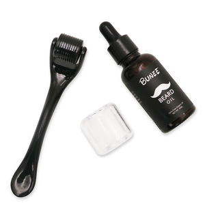 Kit de soin de la <span class=keywords><strong>barbe</strong></span> pour homme avec rouleau et huile à <span class=keywords><strong>barbe</strong></span>, marque privée, huile à <span class=keywords><strong>barbe</strong></span> et rouleau dermique, rouleau de croissance de la <span class=keywords><strong>barbe</strong></span> - Product Image 3