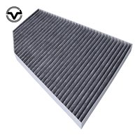 Filtre à air d'habitacle trapézoïdal spécial OEM au charbon actif 1039042-00-B 1039042-00-A pour Tesla Model X 2015-2021 Pièces de rechange HVAC