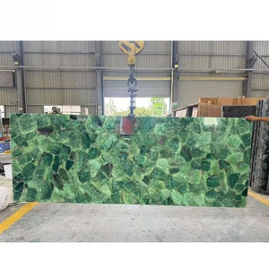 Panel de Ducha Retroiluminado de Piedra Natural Única y Translúcida, Categoría de Producto Premium - Product Image 4